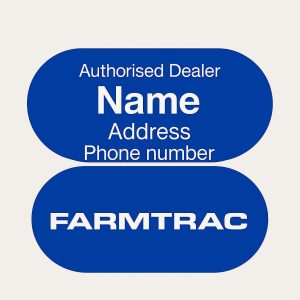 FARMTRAC ACRYLIC KEYCHAIN