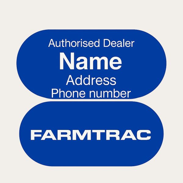 FARMTRAC ACRYLIC KEYCHAIN
